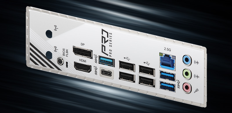 Pre-Installed IO Shield